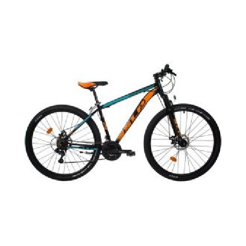 Bicicleta Mountain Bike SLP 5 PRO Rodado 29 Talle 18 Negro/Naranja