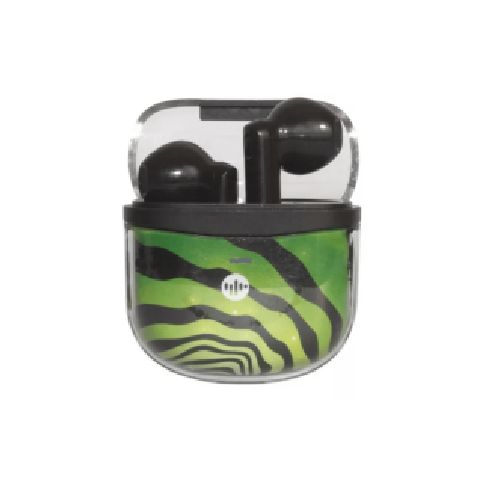 Auriculares Inalambricos Stromberg Warpbuds In Ear Verde-Negro