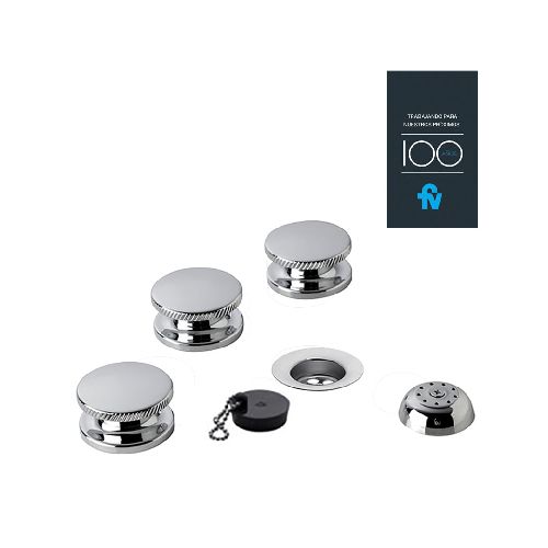 Grifería de Bidet Nueva 295/44N cromo - Unimax