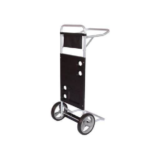 CARRITO DE PLAYA ALUMINIO NEGRO MOR (002595)