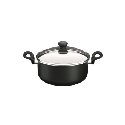 CACEROLA TEFAL PRATIKA 24 CM CON TAPA VIDRIO