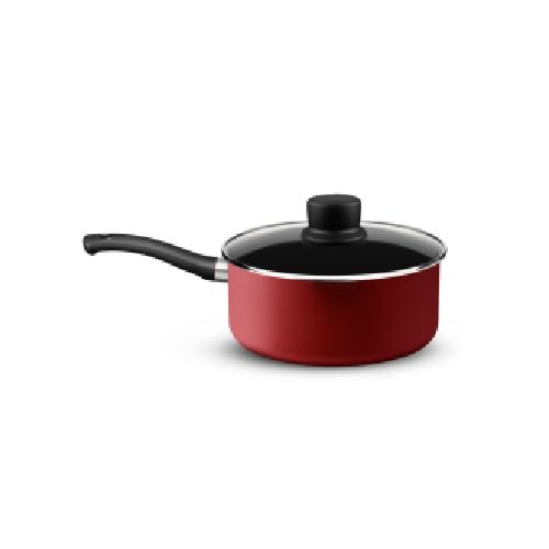 TEFAL RED SURPRISE CACEROLA 20 CM CON MANGO Y TAPA VIDRIO SMART (9100047973)