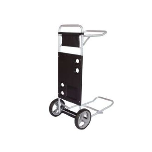 CARRITO DE PLAYA CON EXTENSION ALUMINIO NEGRO MOR (002596)