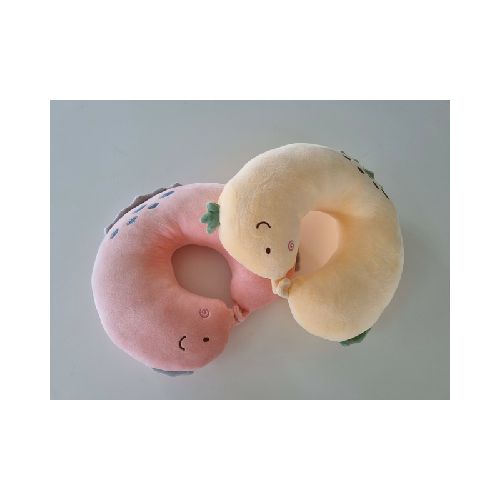 Almohada de cuello para viaje 71924 Rosa