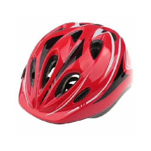 Casco de bicicleta reforzado rojo 34860