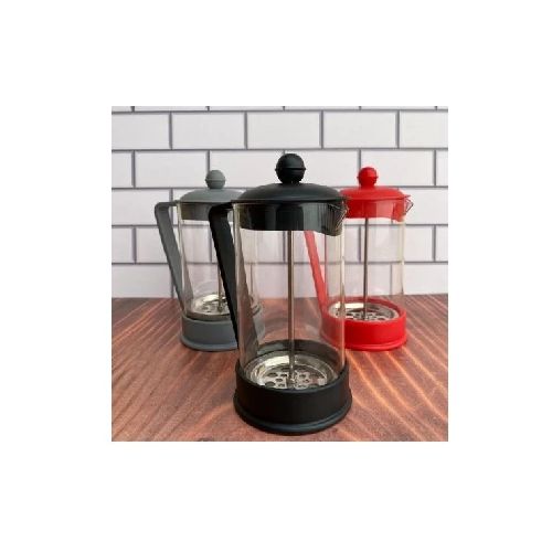 Cafetera francesa con embolo vidrio 600ml 690342