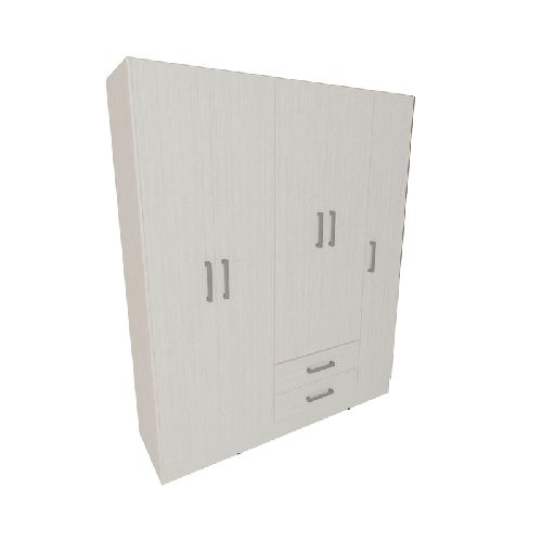 PLACARD BAHIA 5 PUERTAS 2 CAJONES 150 X 184 VENEZIA