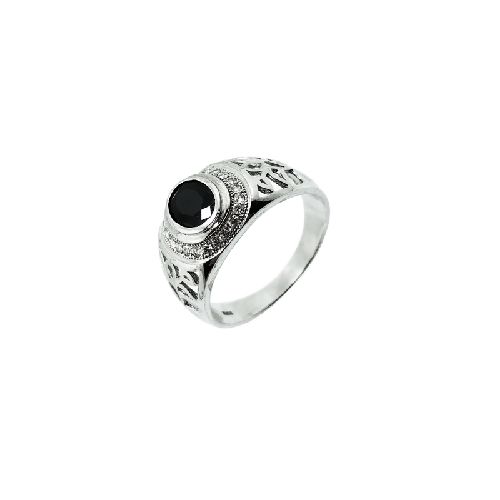 Anillo DELENIA Plata con Micro Pavé