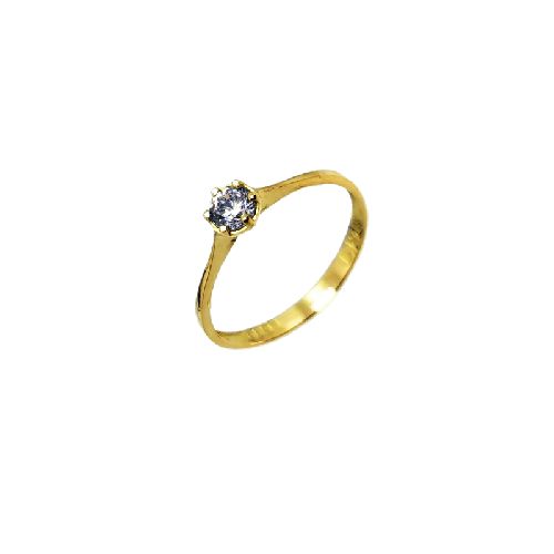 Anillo Solitario SOBEK 18K GOLD