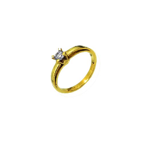 Anillo Solitario ANUBIS 18K