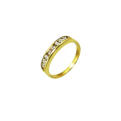 Anillo DIANA Oro 18K Gold Crystal