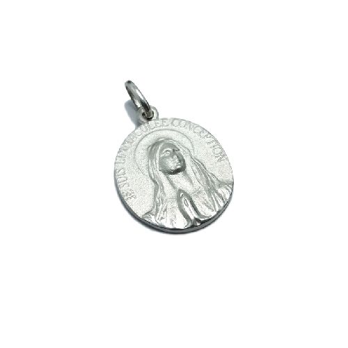 Medalla Inmaculada Concepción - Plata 925 Blanca - 20mm