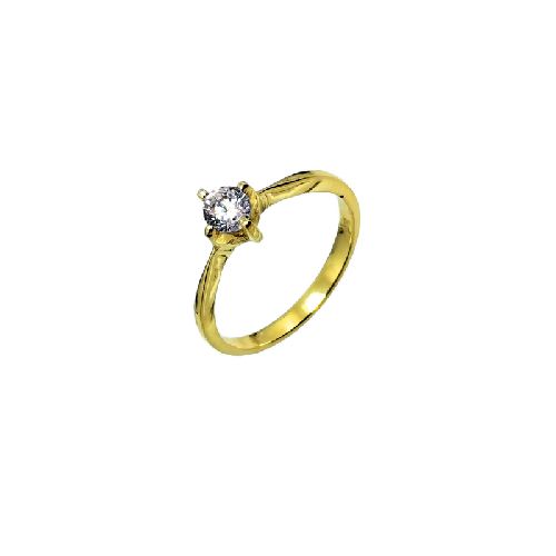 Anillo Solitario THOT 18K GOLD