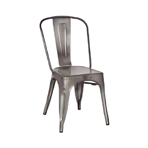 Silla Tolix Gris Galvanizada