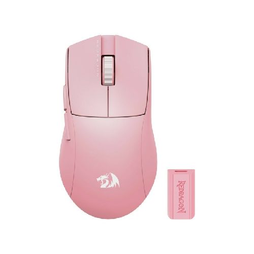 Mouse Gamer Redragon K1ng Pro (4k Hz) Wireless Pink Rosa