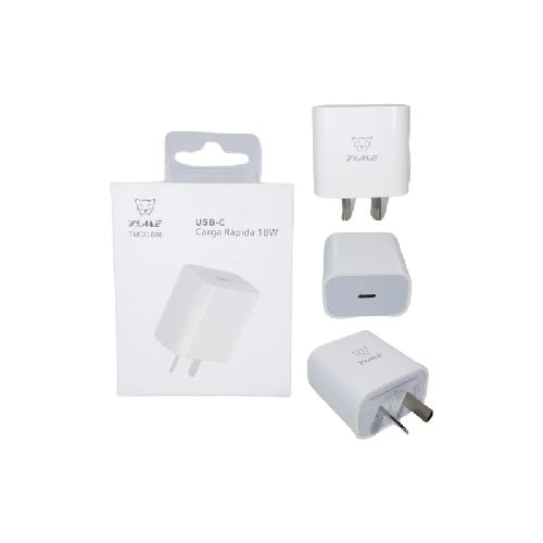 Cabezal Cargador 18w Ficha Conector Usb C - Sin Cable