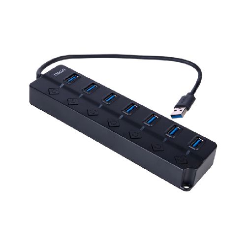 NGH-46 // HUB USB 7 PUERTOS 5 GBPS