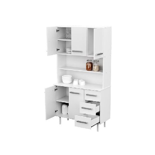 APARADOR DE COCINA (TRIPLO KIT) BLANCO