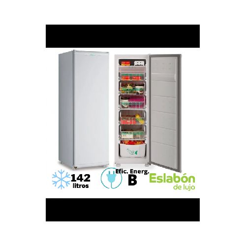 Freezer Vertical Eslabón de Lujo 142Lts (EVU22D1)