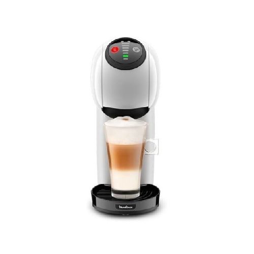 Cafetera a cápsulas MOULINEX PV240158 DOLCE GUSTO GENIO S. Blanca. 1500W.