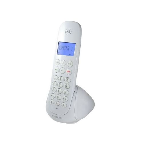 Teléfono inalámbrico MOTOROLA M700W DECT 6.0. Blanco. ID