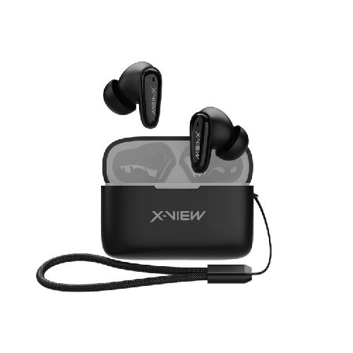 Auriculares inalámbricos X-VIEW XPODS7 NEGROS. Bluetooth. Manos libres. TWS. Batería recargable