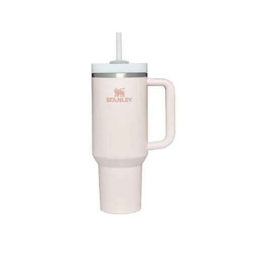 Vaso térmico 1,18 lts. STANLEY QUENCHER 2.0 ROSE QUARTZ. Con bombilla. Acero inoxidable