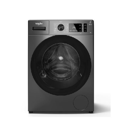 Lavarropas carga frontal 8 Kgs. WHIRLPOOL WNQ80AS XPERT INVERTER TITANIUM. Gris. 1200 RPM. EE A++