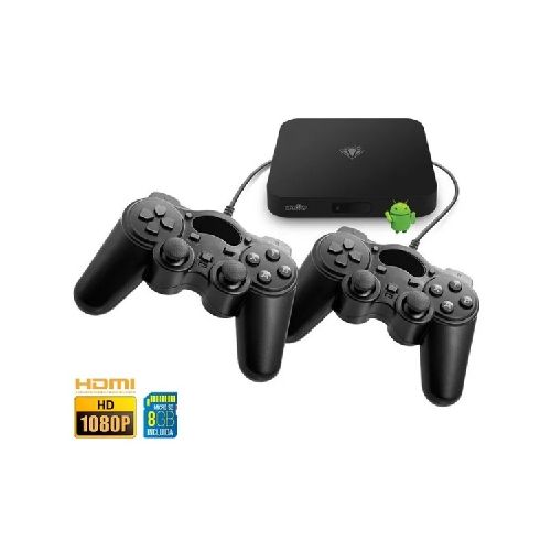 Consola 2 en 1 LEVEL UP RETRO PLAY LT. Android TV + Multi emuladora de juegos. 2300 juegos incluídos.