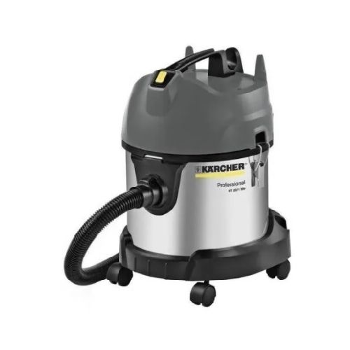 Aspiradora tambor 20 lts. KARCHER NT20/1 ME CLASSIC. Acero inoxidable. Para uso en seco o húmedo. 1500W