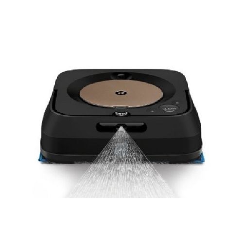 Aspiradora robot inalámbrica IROBOT BRAAVA JET M6 BLACK M611330. Negra. Limpieza en seco y con agua. WiFi.