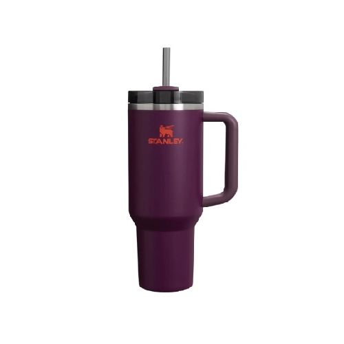 Vaso térmico 1,18 lts. STANLEY QUENCHER 2.0 PLUM. Con bombilla. Acero inoxidable