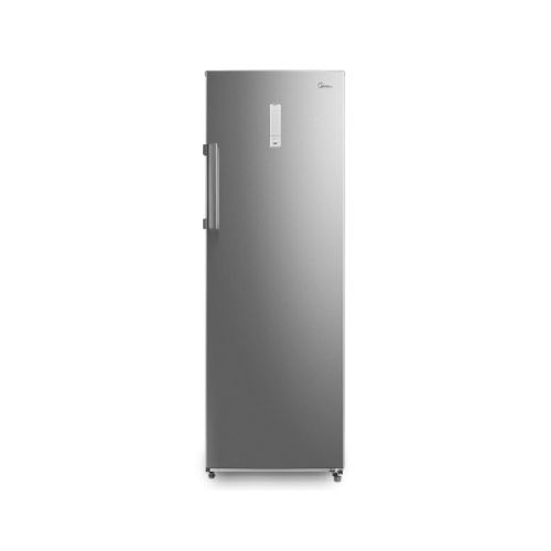 Freezer vertical 230 lts. MIDEA FF-EC8SAR1. Acero inoxidable. No frost. EE A+