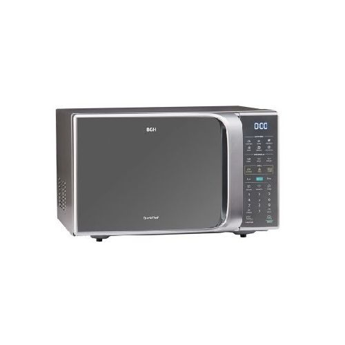 Microondas 23 lts. BGH B223DS20 QUICK CHEF. Silver. Con grill. 800W