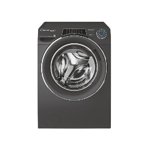 Lavasecarropas carga frontal 10 kgs. Inverter CANDY ROW41066DWHCR RAPIDO. Gris Anthracite. Seca 6 kgs. 1400 RPM. WiFi. EE A