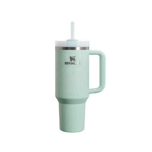 Vaso térmico 1,18 lts. STANLEY QUENCHER 2.0 MINT RAIN. Con bombilla. Acero inoxidable