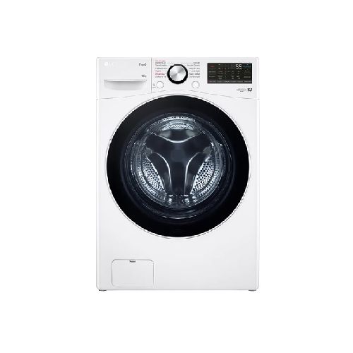 Lavarropas carga frontal 13 KGS. LG WM13WGS6 AI DD. Inverter. Blanco. 1000 RPM. EE A