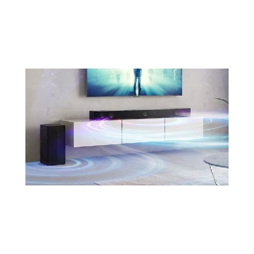 Barra de sonido 5.1 CH LG SH7Q SOUNDBAR. Con subwoofer inalámbrico. Bluetooth. 800W