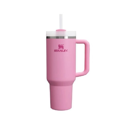 Vaso térmico 1,18 lts. STANLEY QUENCHER  PEONY. Con bombilla. Acero inoxidable