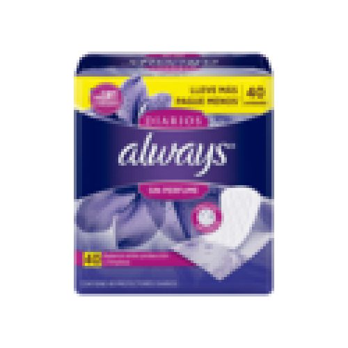 Always Xtra Protectores Diarios Sin Perfume 40und