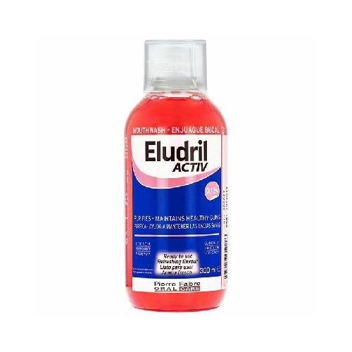 ELGYDIUM Enjuague Bucal Para Encias Sanas Eludril Activ X 300 Ml