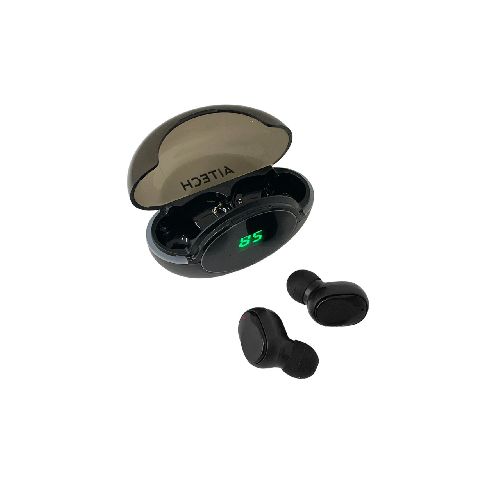 Auricular Inalámbrico Aitech AI-500 Con Micrófono Negro  