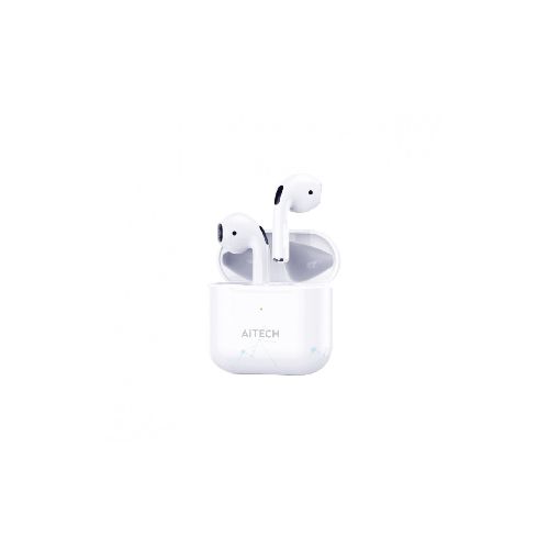 Auricular In-Ear Aitech Inalámbrico Ly-036 Bluetooth Blanco  