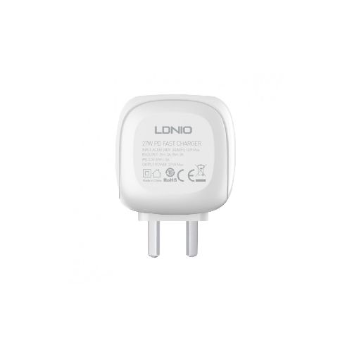 Cargador De Pared Ldnio Turbo Fast Charging A1206c Usb-C Pd 27w  