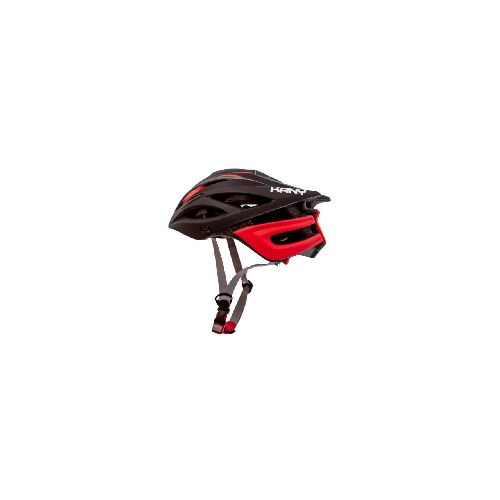 Casco Kany Monopatin/bici Negro Y Rojo Mate H4r-rl Talle L