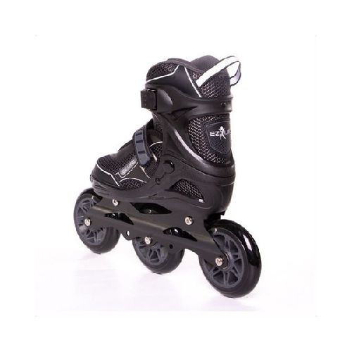 Rollers Ez Life Extensibles Abec9 Aluminio negro  