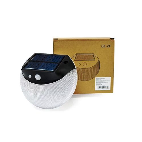 Lámpara Led Solar 25w Con Sensor De Movimiento  