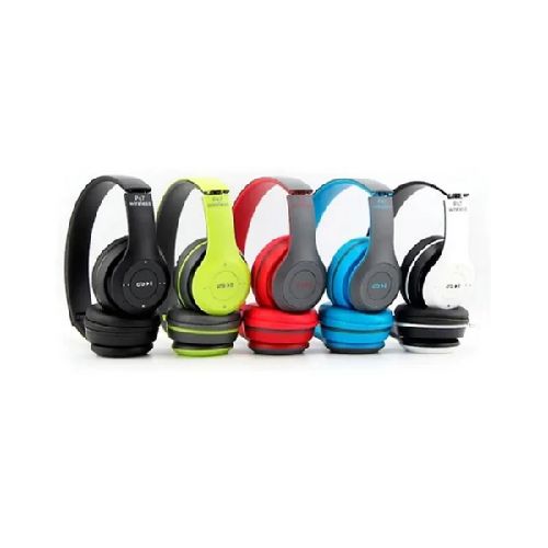 Auriculares inalámbricos P47 - Vincha SD FM Inalámbrico - Bluetooth  