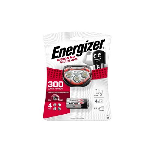 Linterna Minera Energizer Manos Libres 300 Lumens 3 Leds  