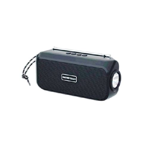 Parlante bluetooth - Radio FM - Carga solar - Linterna  